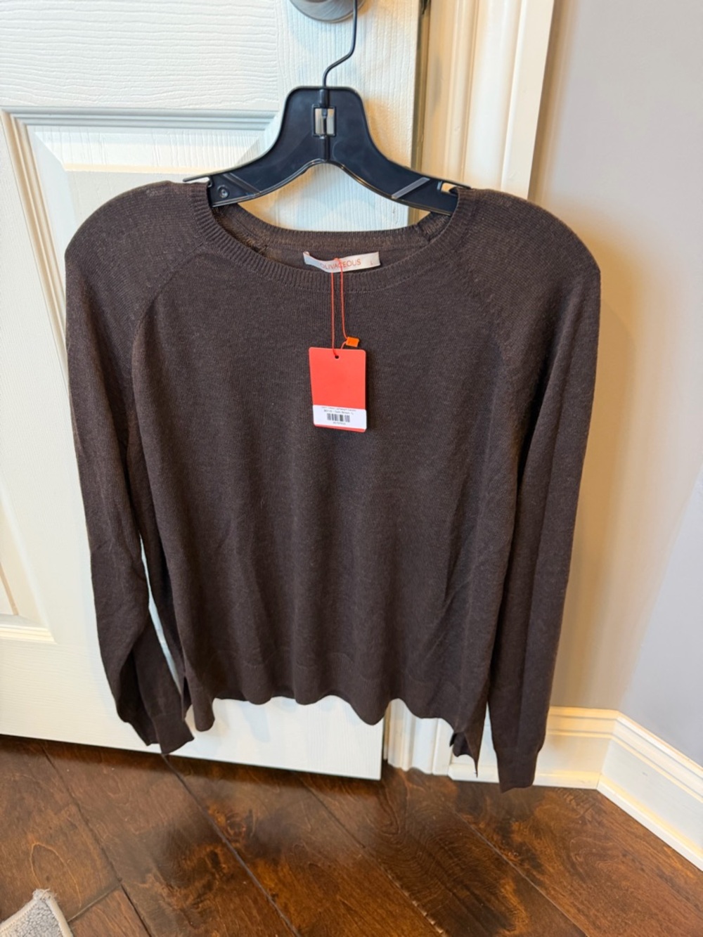 NWT Olivaceous Brown Crewneck Sweater